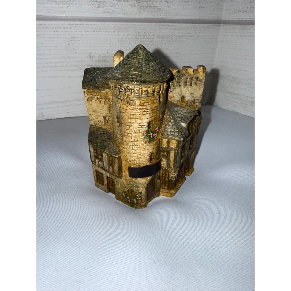 Carlton Hand Painted Miniature‎ Castle Tower Figurine Medieval Village 210517
